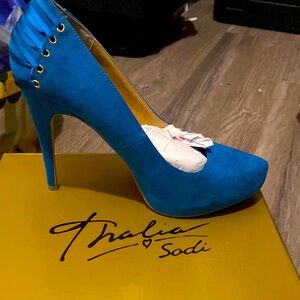 Teal heel- Thalia ❤️ Sodi
